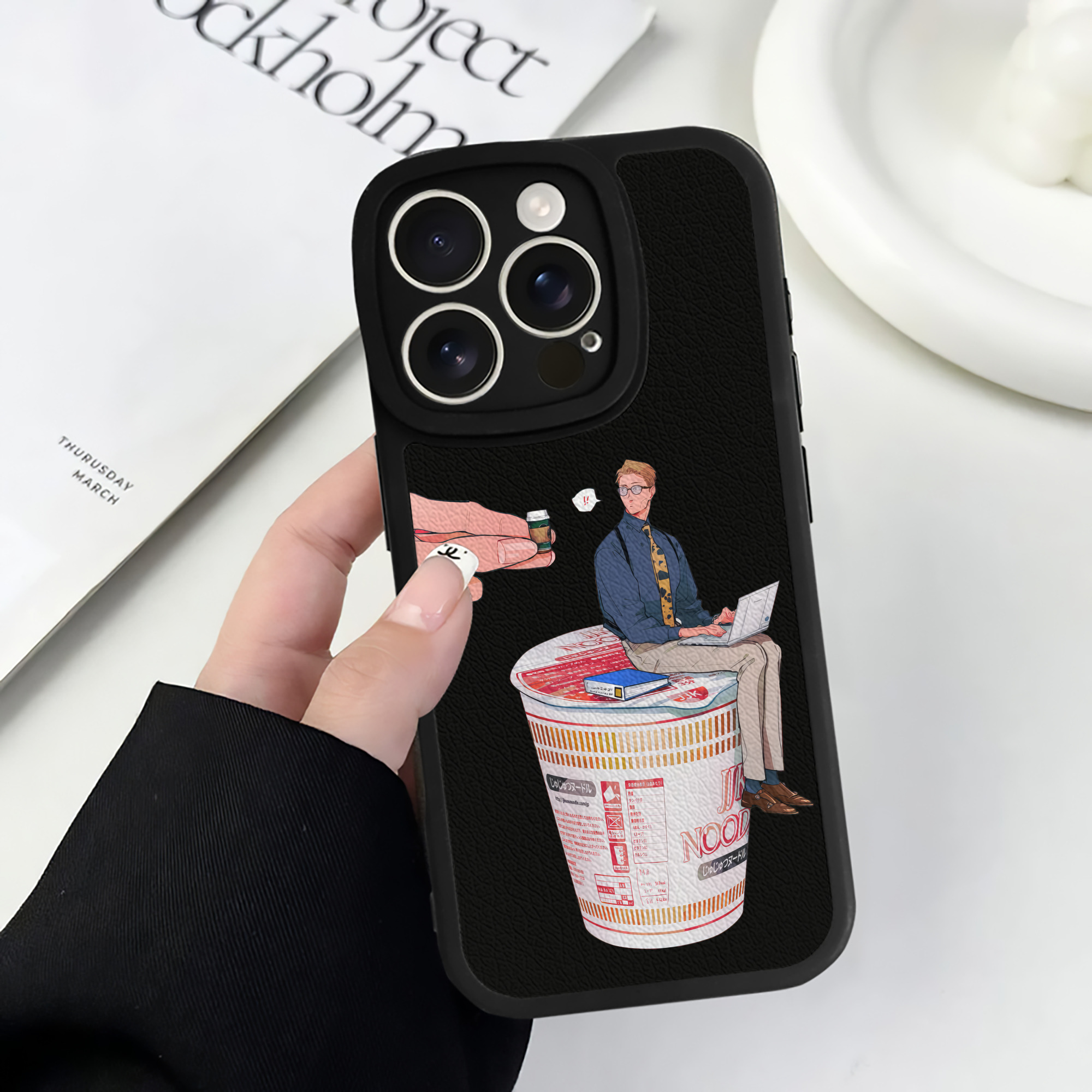 （画像用） 呪術廻戦 Jujutsu Kaisen 【iPhone 16シリーズ対応】シリコンスマホケース（レザー調） 材質：シリコン